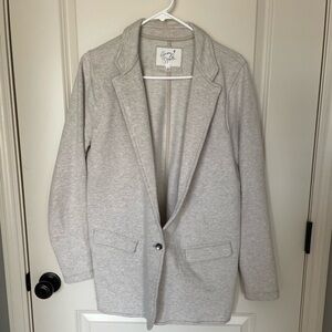 Grey State Knit Blazer